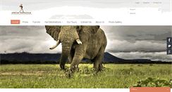 Desktop Screenshot of africantravelogue.co.za